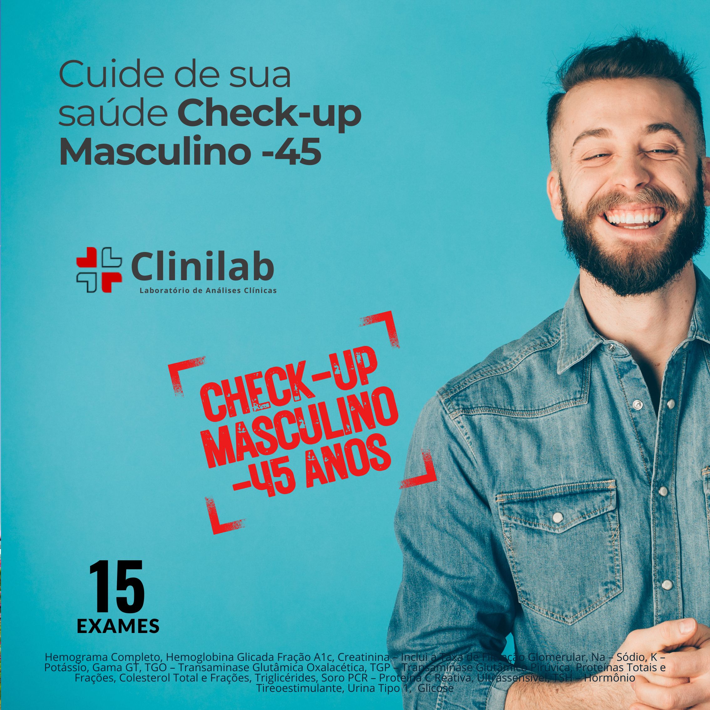 Check-up Masculino -45 anos