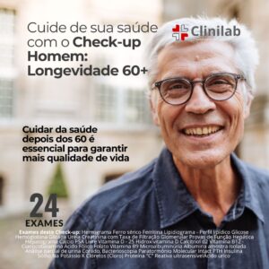 Check-up Homem – Saúde Longevidade +60 anos
