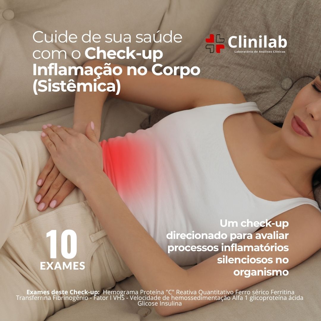 CHECK-UP Inflamação no Corpo (Sistêmica)
