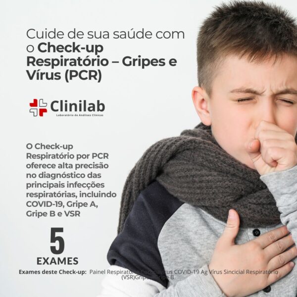 Check-up Respiratório – Gripes e Vírus (PCR)