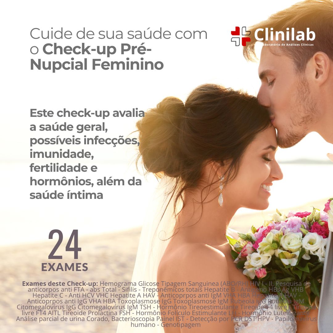 Check-up Pré-Nupcial Feminino