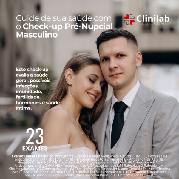 Check-up Pré-Nupcial Masculino