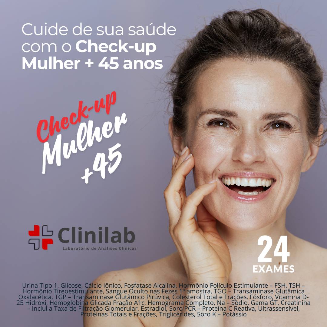 Check-up Mulher +45 anos